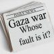 The war in Gaza – False propaganda