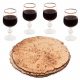 The four glasses on Passover